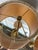 Vintage Stiffel Hollywood Regency Solid Brass Table Lamps w/ Shade – a Pair For Sale - Image 10 of 12