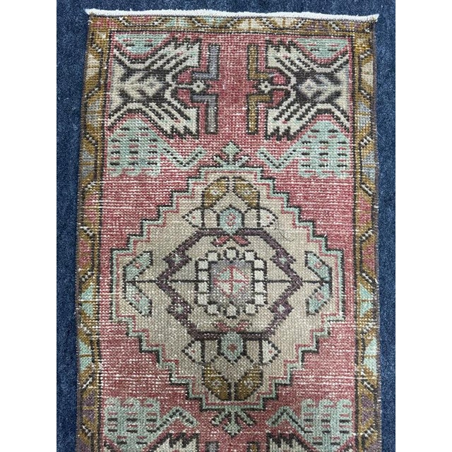 Turkish Yastik Rug 1'6" x 3' For Sale - Image 4 of 5