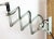 Industrial Green Scissor Wall Lamp from Elektroinstala, 1960s For Sale - Image 6 of 18