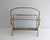1940s Brass and faux bamboo magazine rack by Maison Baguès For Sale - Image 11 of 12
