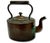 Excellent Smaller Size Antique Classic American Style Hand Wrought Solid Copper Tea Kettle - Circa Early 19th Century For Sale - Image 15 of 18