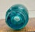 Early 20th Century Vintage Hemingray 42 Teal Glass Insulator For Sale - Image 5 of 7