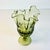Mid 20th Century Mid-Century Boho Chic Compressed Viking Glass Handkerchief Rim Vase For Sale - Image 5 of 13