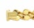 Mid 20th Century San Marco Italy 14k Yellow Gold Macaroni Link Bracelet For Sale In Miami - Image 6 of 8