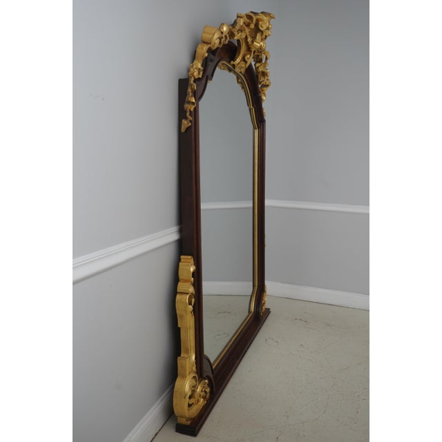 Age: C. 1880 - 1890 Details: High Quality Construction Solid Rosewood Frame Large Impressive Mirror Large Over Mantle...