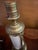 Brass Pair of Vintage French Empire Brass & Milk Glass Table Lamps 12" X 4.5" Ca. 1950 For Sale - Image 8 of 18