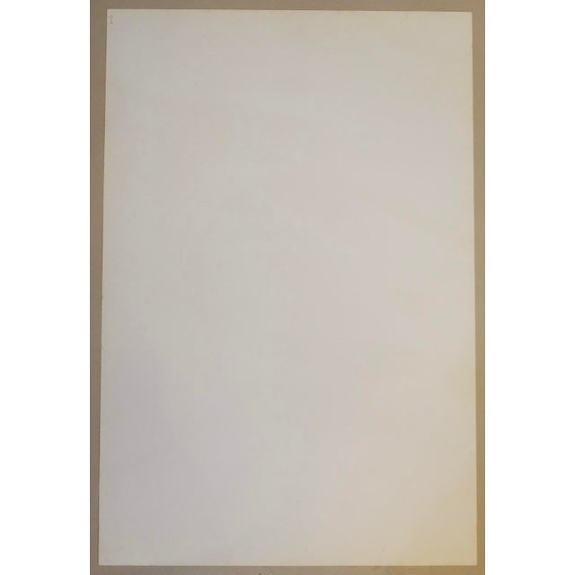 Vintage Paul Klee "Runner at the Goal - 1921" Lithograph Poster Guggenheim Museum 1977 For Sale In Los Angeles - Image 6 of 6