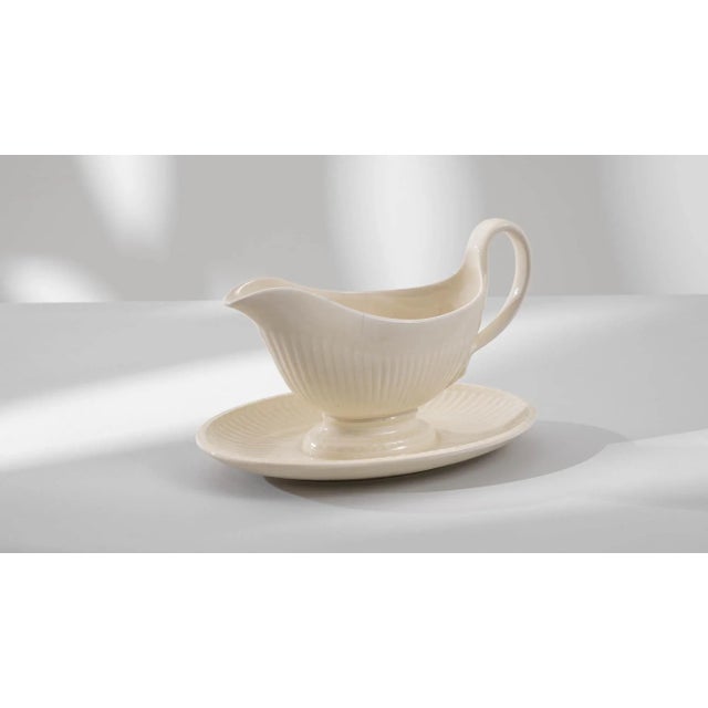 1900s Belgian Porcelain Sauceboat For Sale In Greensboro - Image 6 of 8