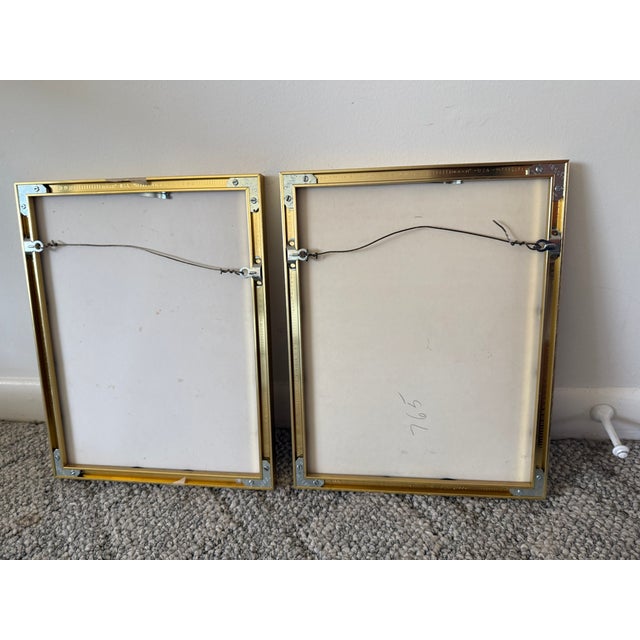 1960s Pair of Colussi Print Art For Sale - Image 11 of 11