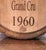 Wood Mid-Century French Oak and Iron Decorative Wine Barrel Top Dated, 1960 For Sale - Image 7 of 8
