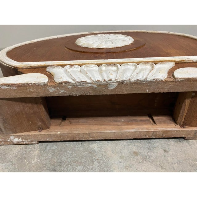 19th C. Canopy Bed Corona / Pelmet / Architectural Cornice Crowns - Pair For Sale - Image 9 of 14