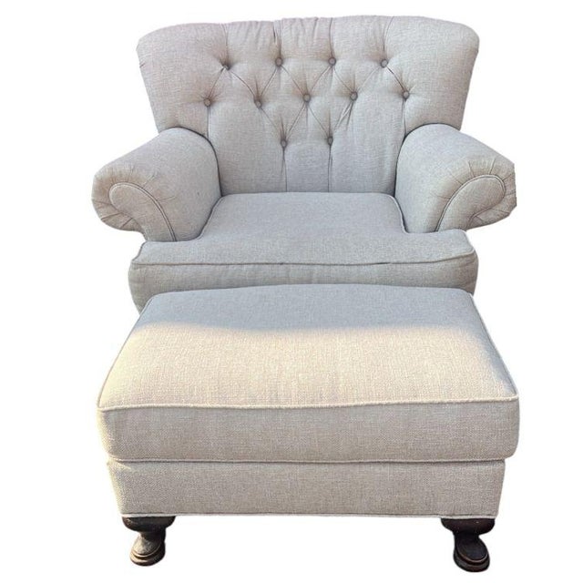 Ethan Allen Elevate Your Home With the Timeless Elegance of This Classic Ethan Allen "Shawe" Living Room Set. For Sale - Image 4 of 12