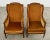 Pair Louis XVI Style Bergere Á Oreilles Wingback Chairs For Sale - Image 4 of 18