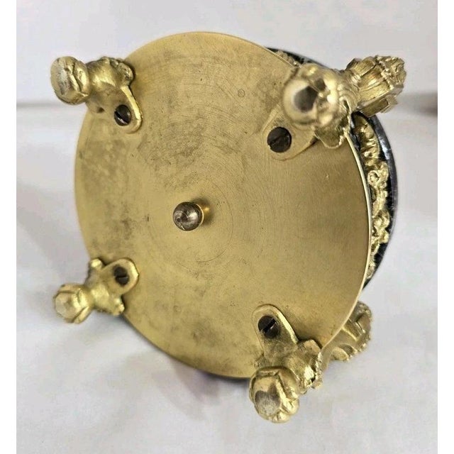 19th Century French Gilded Ormolu Inkwell Stand, 1880 For Sale - Image 17 of 18