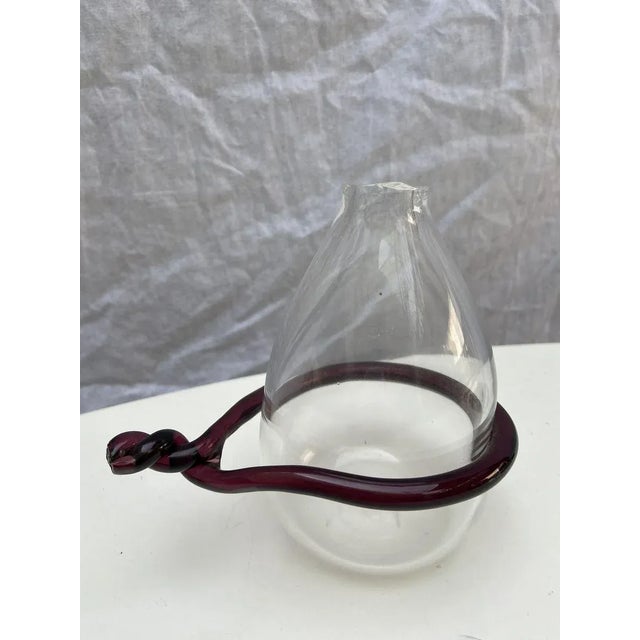 Small Vase, Large Vase and Cup Set by Serge Mansau for Murano, 1992, Set of 3 For Sale - Image 3 of 7