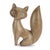 2020s Modern Fox Figurine (Set of 2) For Sale - Image 5 of 5