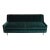 Knoll Era Sofa in Emerald Green Performance Velvet For Sale