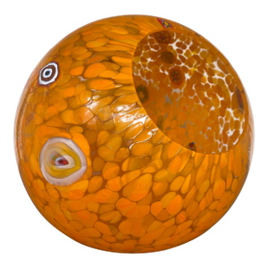 Italian Artistic Murano Glass Vase Multicolored With "Murrine" by SimoEng