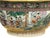 Chinese Vintage Chinese Famille Rose People House Graphic Large Porcelain Bowl Pot For Sale - Image 3 of 12