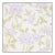 Sample - Schumacher Whitney Floral Wallpaper in Lavendar For Sale