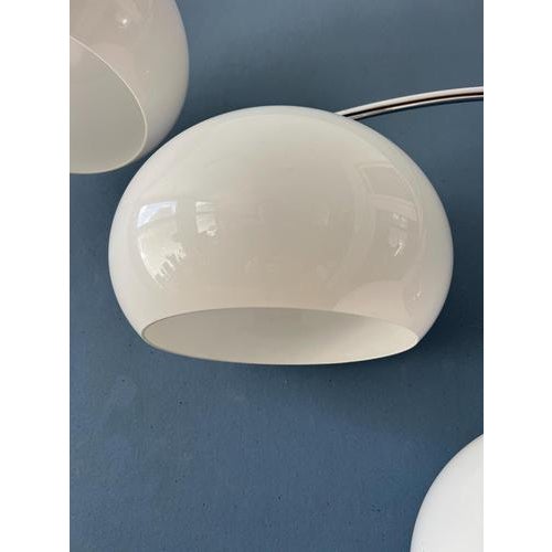 Vintage Space Age Mushroom Triple Arc Floor Lamp from Dijkstra For Sale - Image 9 of 13