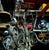 19th Century French Style Hand-Forged Wrought Iron 5-Light Chandelier For Sale In Sacramento - Image 6 of 16