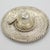 Vintage Mexican Handmade Genuine Sterling Silver 925 Traditional Sombrero Hat For Sale - Image 4 of 11