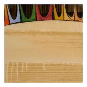 Mixed-Media and Resin Collage by Rex Ray