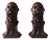 19th Century French Iron Knight Helmet Bookends (Set of 2) For Sale