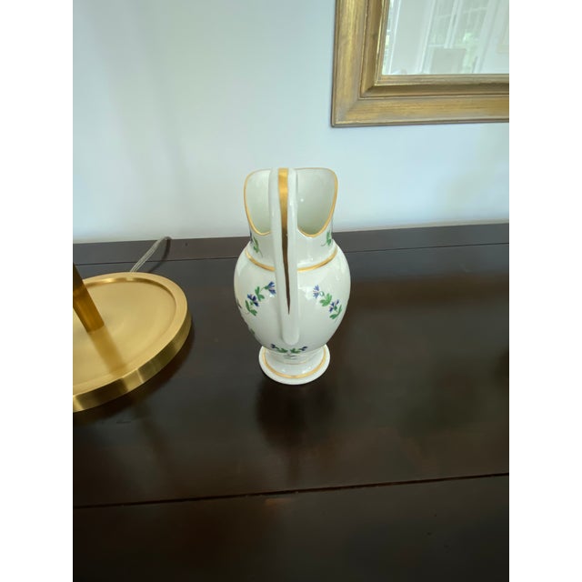 1980s 1980s Lenox Pitcher Made in the Usa Rare For Sale - Image 5 of 7