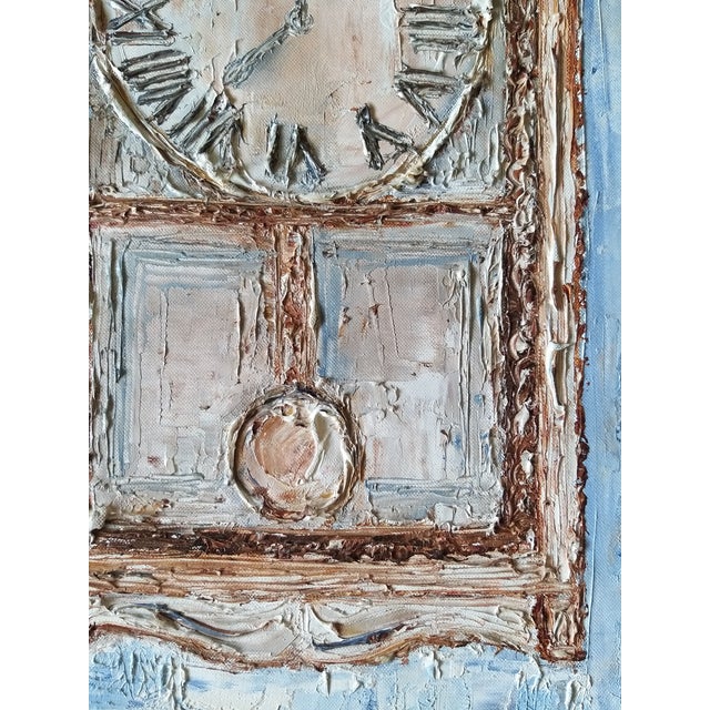 "When Time Stood Still" Original Expressionist Interior Scene Painting by Shabana Godhrawala For Sale - Image 11 of 11
