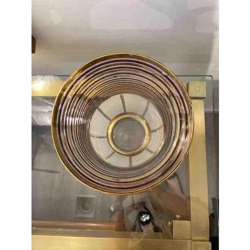 Art Deco Glass Vase, 1940 For Sale - Image 6 of 12