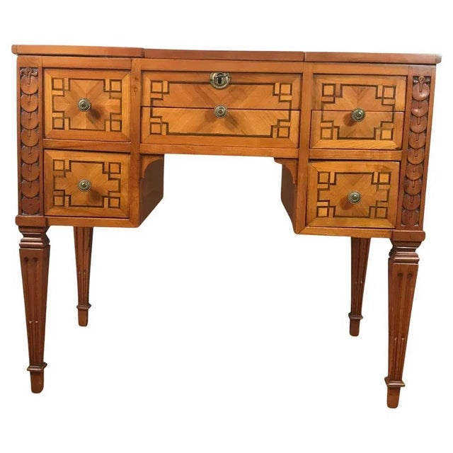 Antique German Neoclassical Dressing Table, 1780 For Sale - Image 4 of 9