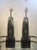 Chrome Modernist Chrome Sculptural Laurel Lamps - a Pair For Sale - Image 8 of 11