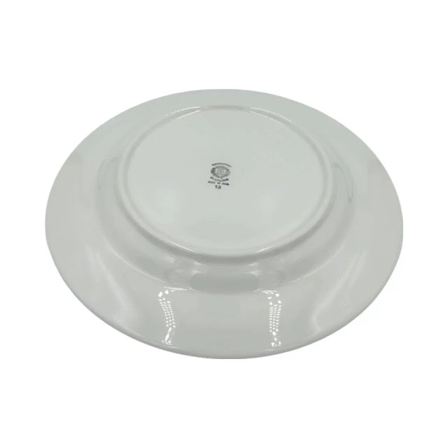 White Vintage the Plaza Hotel Nyc Dinner Plate 10.25"d For Sale - Image 8 of 14