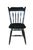 American Attributed Vintage S. Bent & Bros Colonial Windsor Thumb Back Black Maple Side Chair For Sale - Image 3 of 14