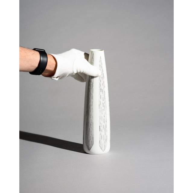 Hutschenreuther Porcelain Vases by Hans Theo Baumann & Cuno Fischer, Germany, 1960s, Set of 2 For Sale - Image 14 of 18