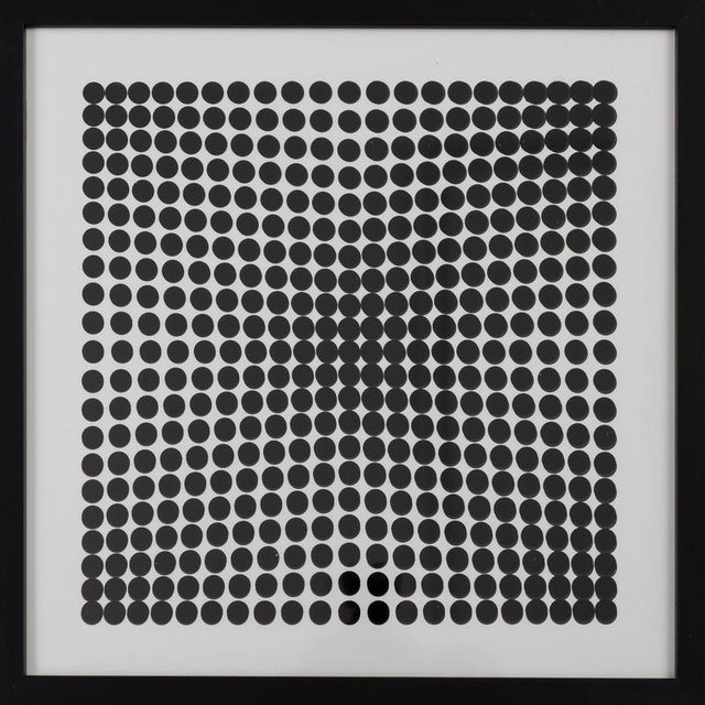 Victor Vasarely, Kinetic Composition IV, Print For Sale - Image 4 of 4