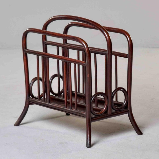 Thonet Model 33 Bentwood Magazine Rack For Sale In Detroit - Image 6 of 12