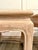 Late 20th Century Pair of Vintage Ming-Style Solid Wood Side Tables in Bleached Whitewash Finish For Sale - Image 5 of 12