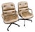 1976 and 1981 Vintage Office Chairs by Steelcase - Set of 2 For Sale
