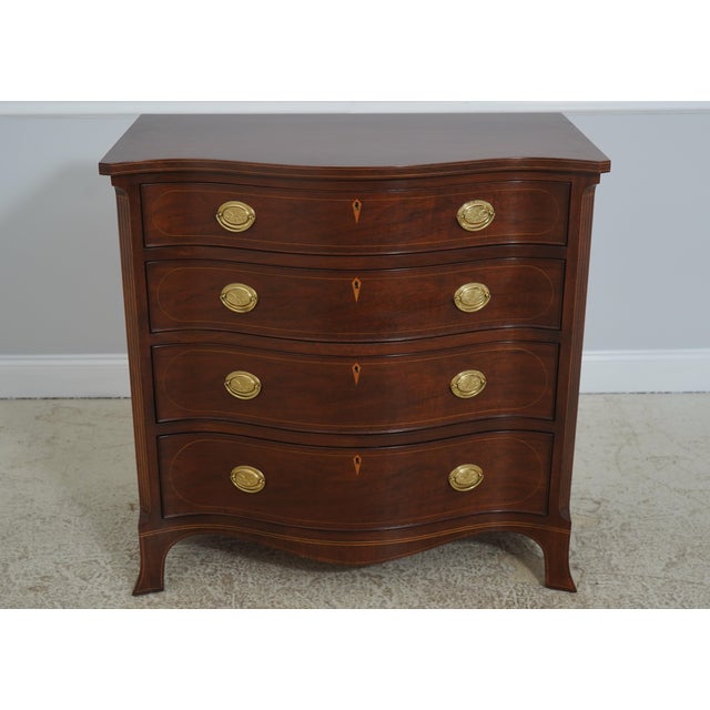 Age: Approx: 20 Years Old Details: Serpentine Curved Front Dovetailed Drawer Construction High Quality Construction Oak...