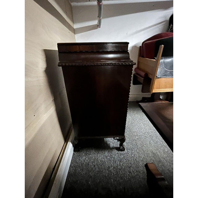Edwardian Mahogany Wine Cabinet Celleratte For Sale - Image 5 of 15