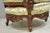 Antique Italian Regency Swan Carved Walnut French Victorian Club Lounge Chair For Sale - Image 12 of 18