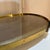 Brown Italian Space Age Serving Trolley in Acrylic and Brass, 1968 For Sale - Image 8 of 18