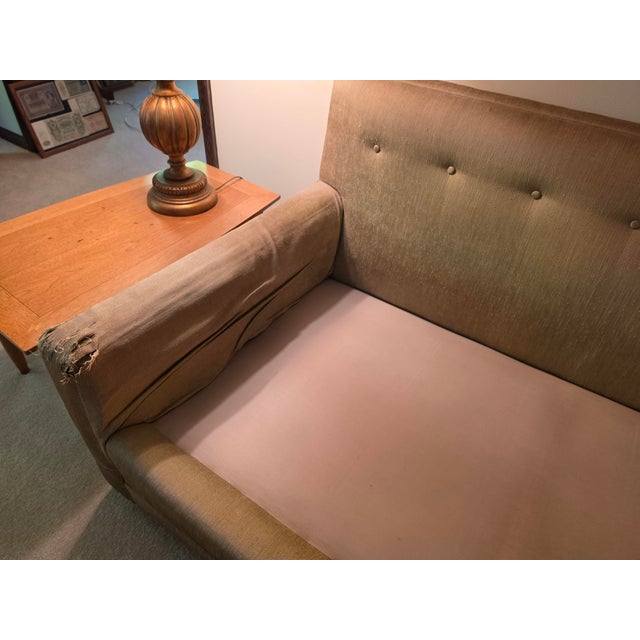 1960s Edward Wormley Dunbar Mid-Century Modern Couch For Sale - Image 11 of 17