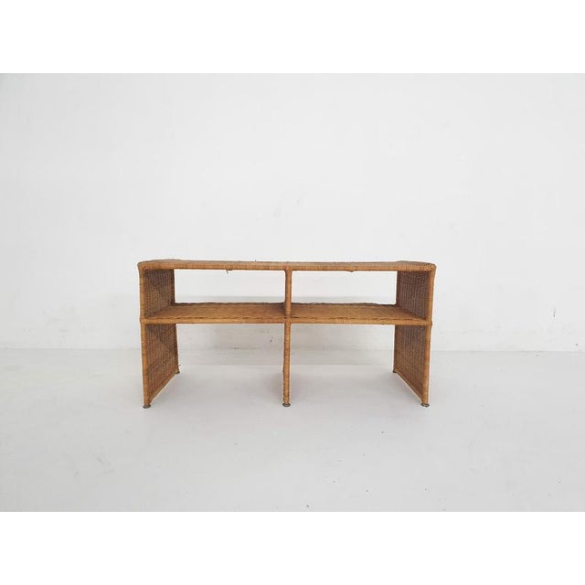 1960s Mid-Century Wicker Sideboard, France, 1960s For Sale - Image 5 of 10