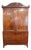 Circa 1815 English Regency Period Linen Press For Sale