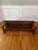 Harden Furniture Country English Style Cherry Wood Bench With Splayed Legs, 20th C. For Sale - Image 12 of 14