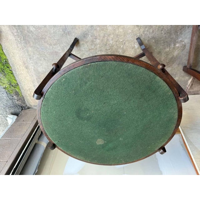 Wood Antique Early 20th Century Revertable Coaching, Campaign or Butlers Tray Table For Sale - Image 7 of 12